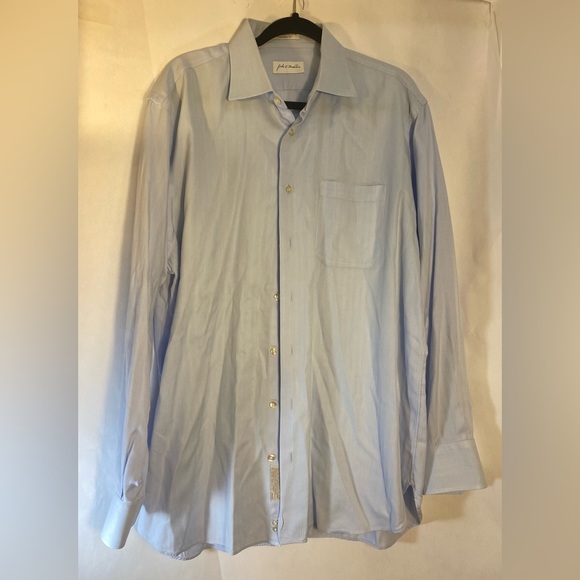 John W. Nordstrom Traditional‎ Fit Finest Egyptian Cotton Men’s Shirt 16.5 | 35 - Picture 2 of 9